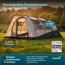 Tunnelzelt Isken 5 Sleeper Protect