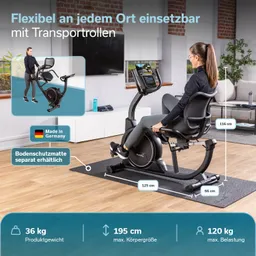 Liegeergometer Cykling P8 Comfort