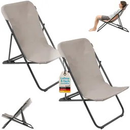 Campingstuhl Solmo 2er-Set