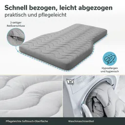 Auto Matratze Easy 3D Premium Bezug