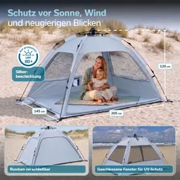 Abri de plage Skugga Quick-Start