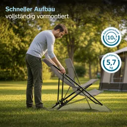 Campingstuhl Solmo 2er-Set