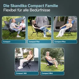 Campingstuhl Compact Plus
