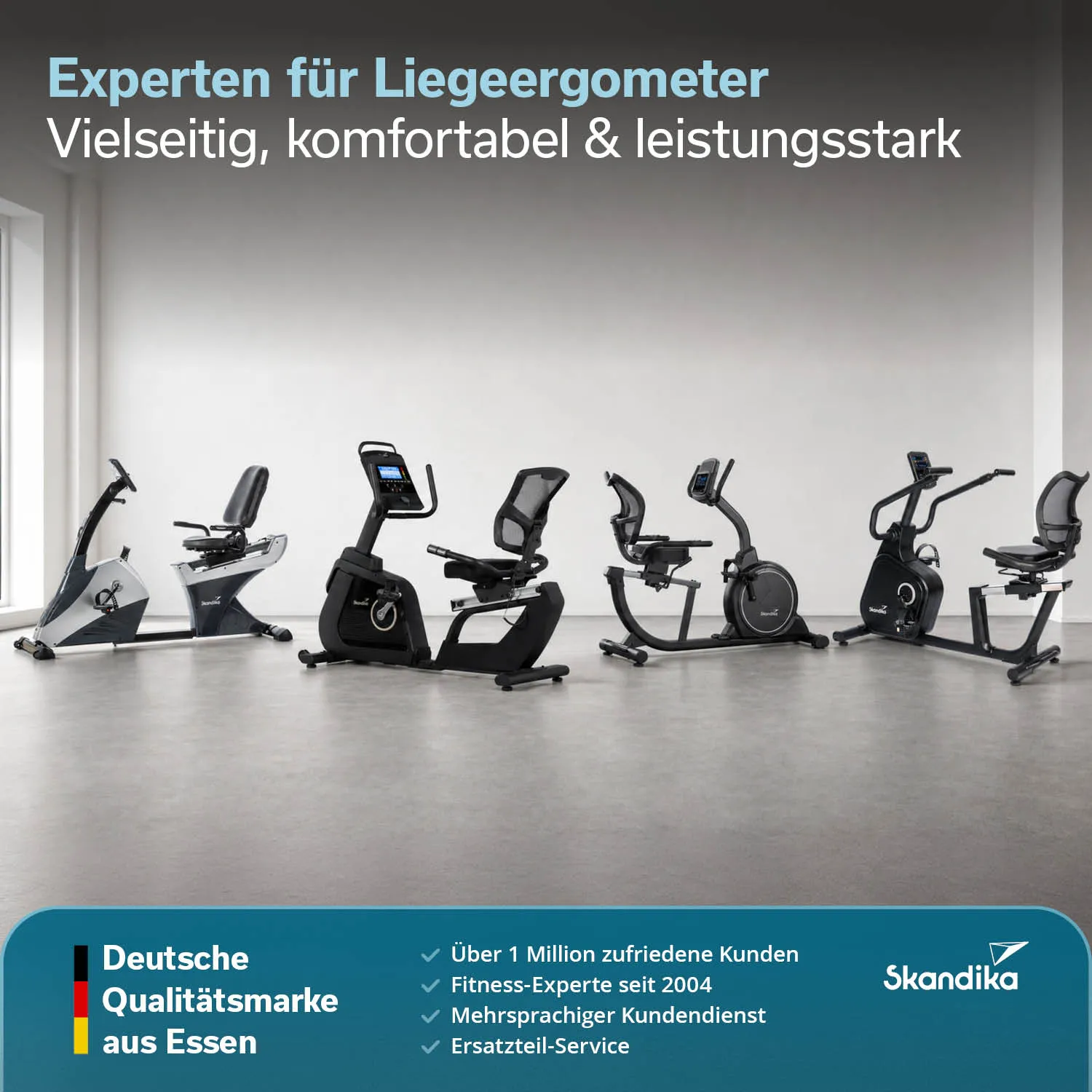 Liegeergometer Cykling P8 Comfort