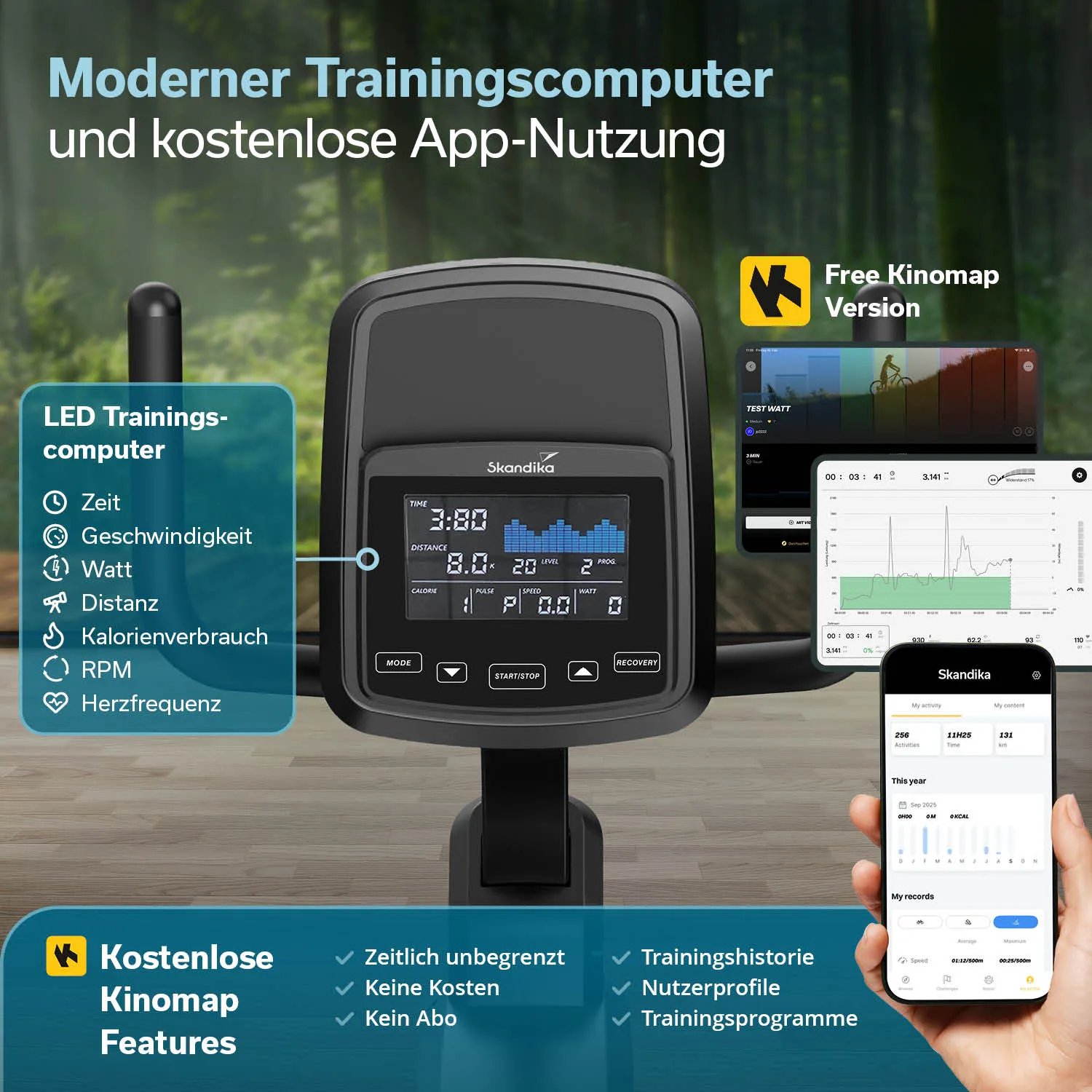 Liegeergometer Cykling P8 Comfort