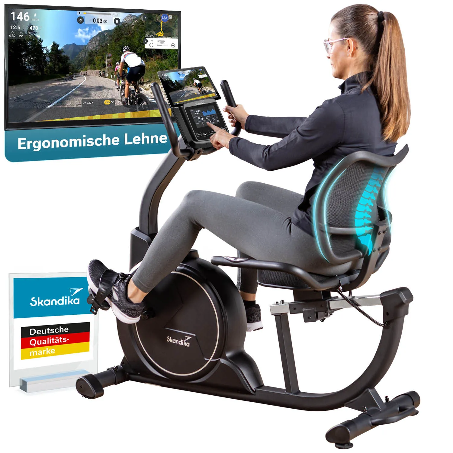 Liegeergometer Cykling P8 Comfort