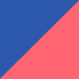 blau/rot