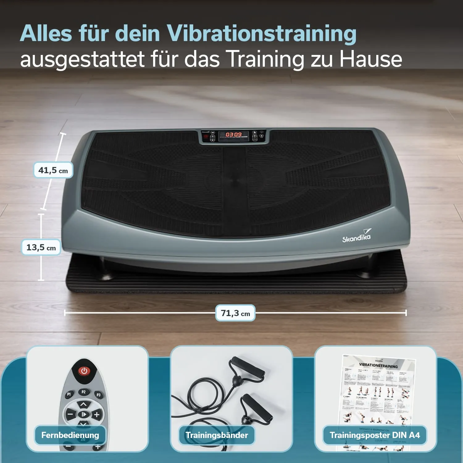 4D Vibrationsplatte V2000 Plus