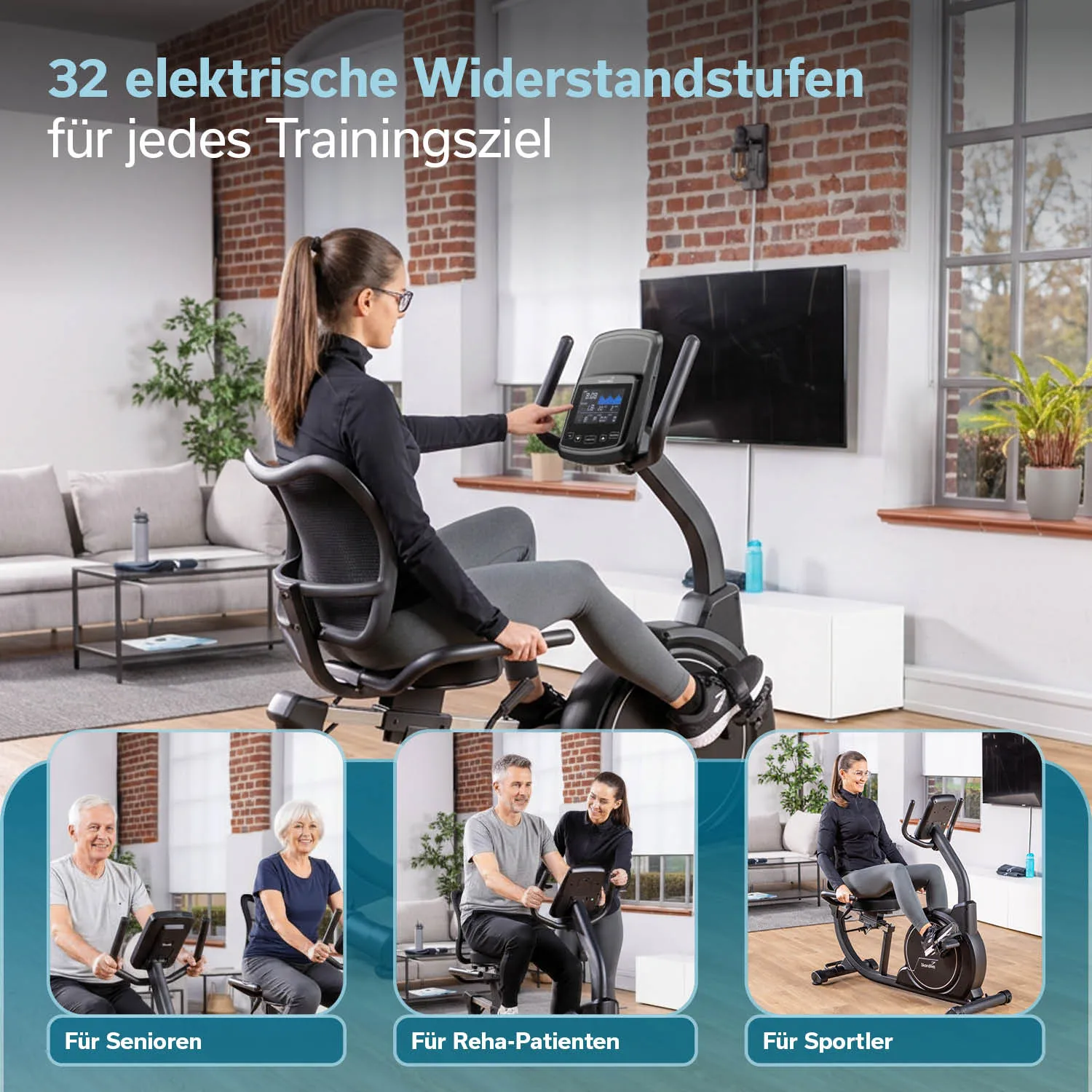 Liegeergometer Cykling P8 Comfort