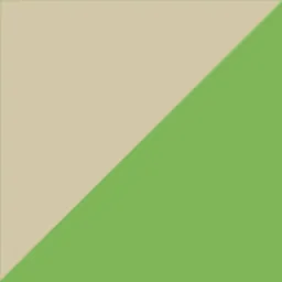 beige/grün