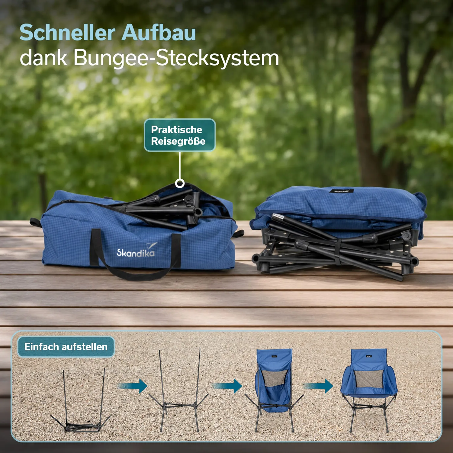 Campingstuhl Compact Plus