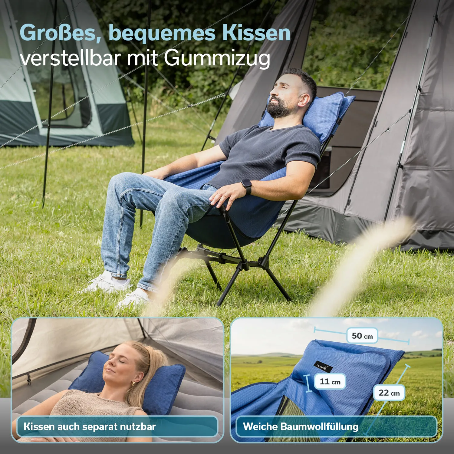 Campingstuhl Compact Plus