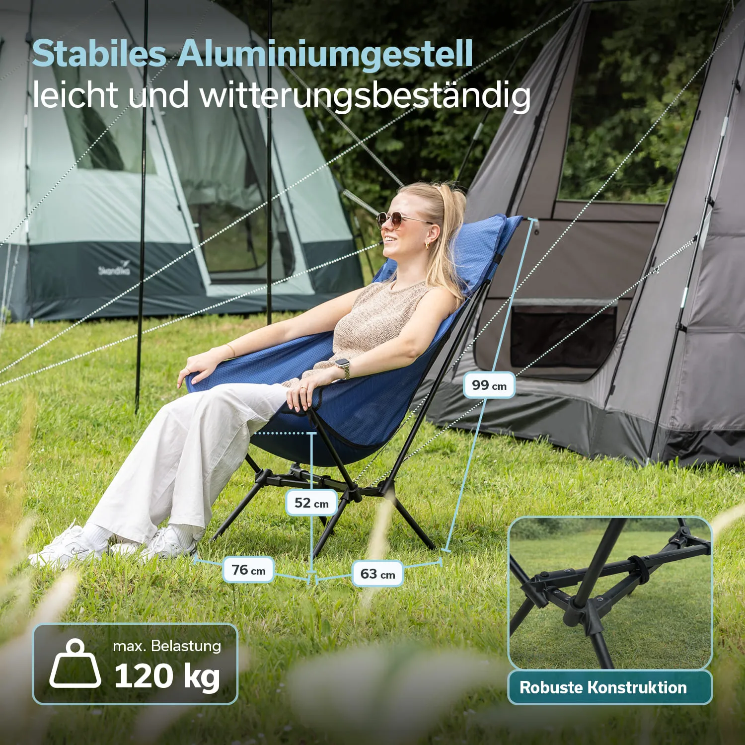 Campingstuhl Compact Plus
