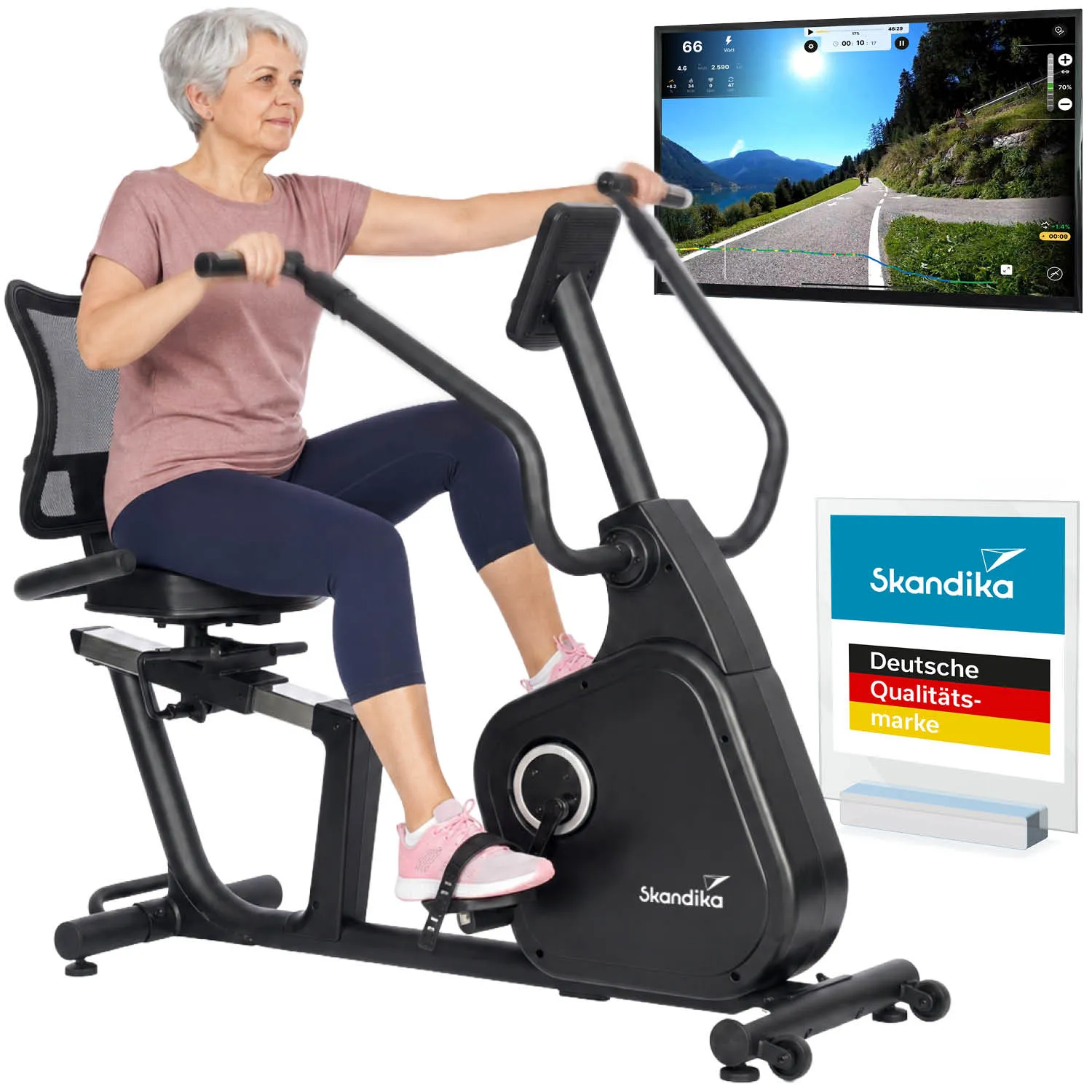 Liege-Ergometer Cykling P12 Comfort