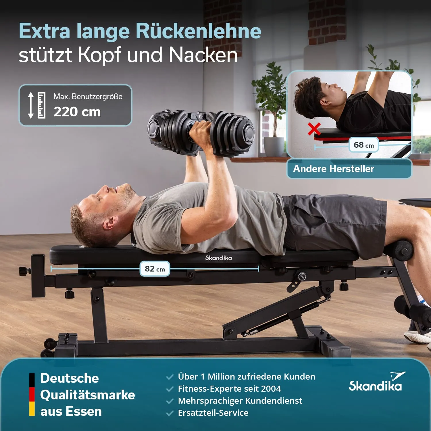 Hantelbank Brage S17 Premium