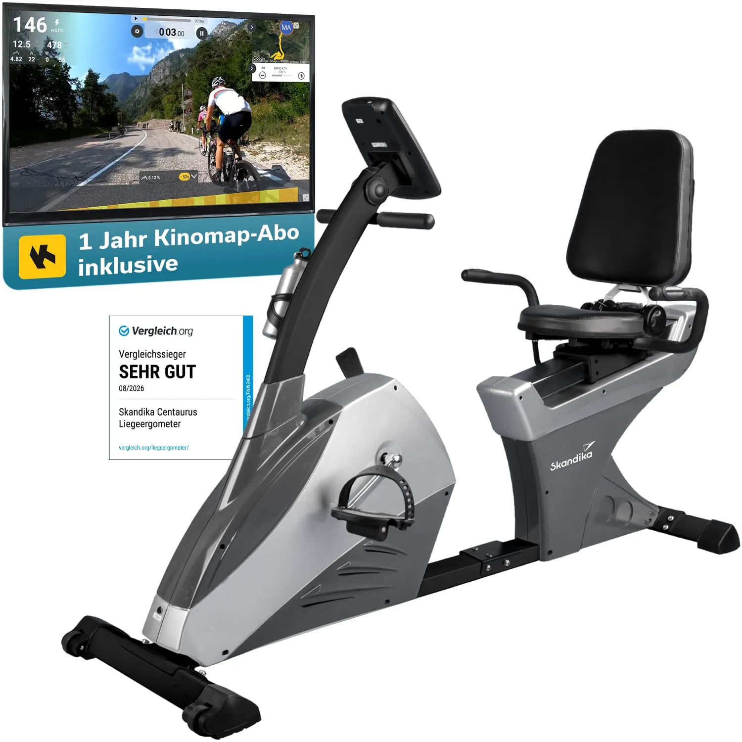Liegeergometer Centaurus Bundle