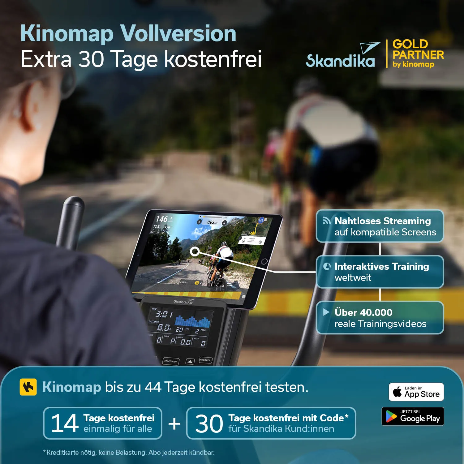 Liegeergometer Cykling P8 Comfort
