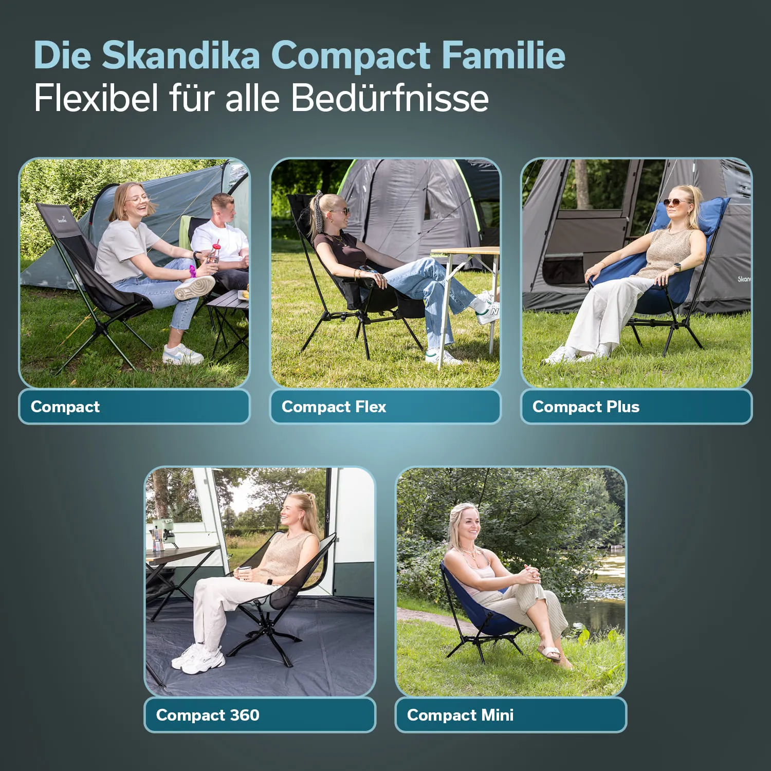 Campingstuhl Compact Plus