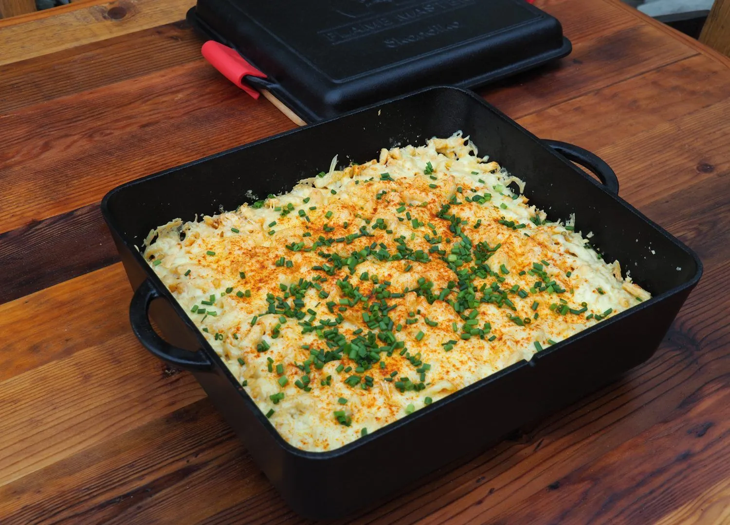 Käsespätzle aus dem Dutch Oven Square