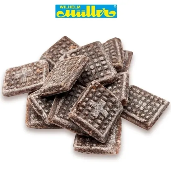 Salmiakwaffeln im 140g Beutel
