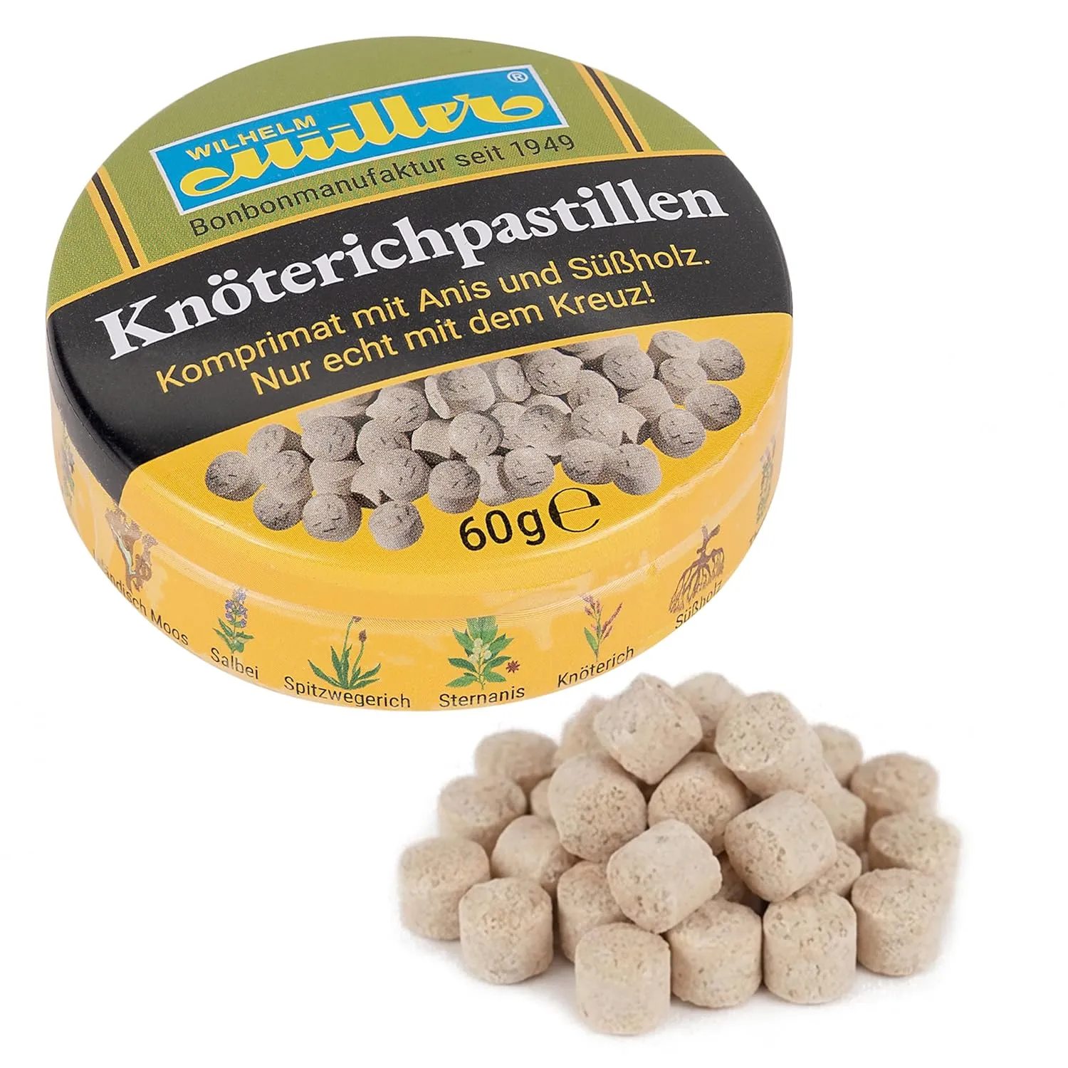 Knöterich­pastillen im 60g Dose