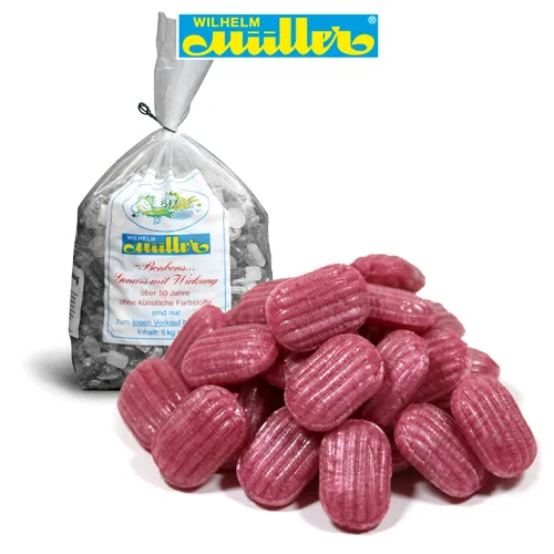 Himbeer Brause Bonbons im 5kg Beutel