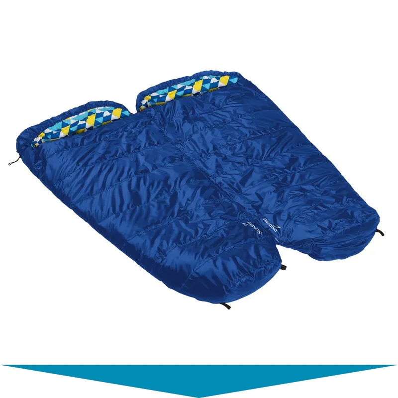 Verbinde zwei zu einem Doppelschlafsack
