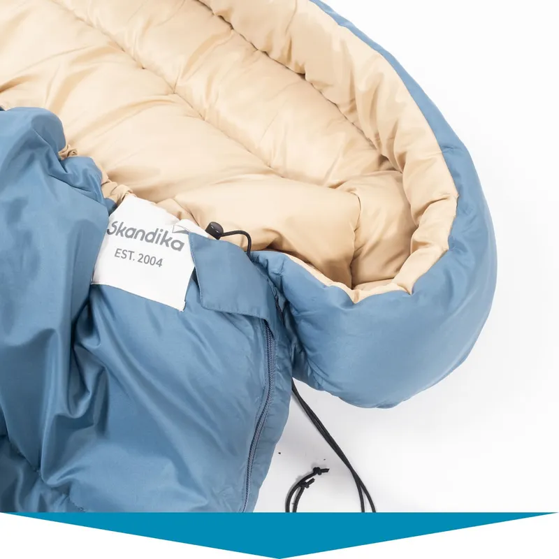 3-Saison-Schlafsack mit Wohlfühlfaktor
