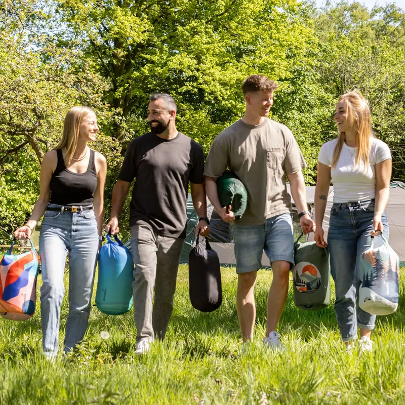 Durchdachte Packtasche