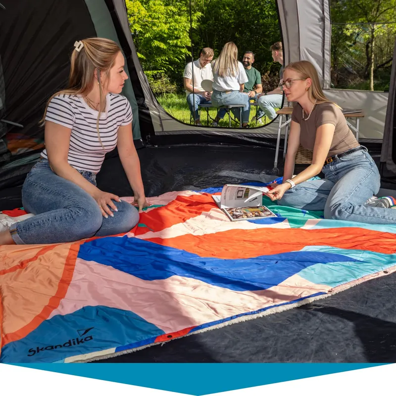 Attraktive Outdoordecke