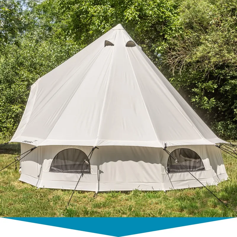 Bewährtes Tipi-Belüftungskonzept