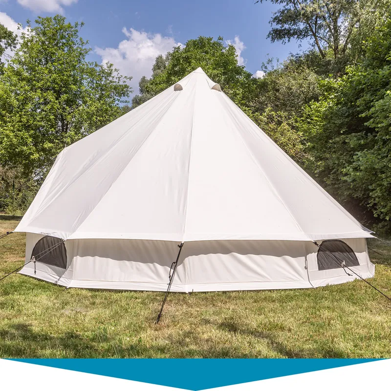 Bewährtes Tipi-Belüftungskonzept