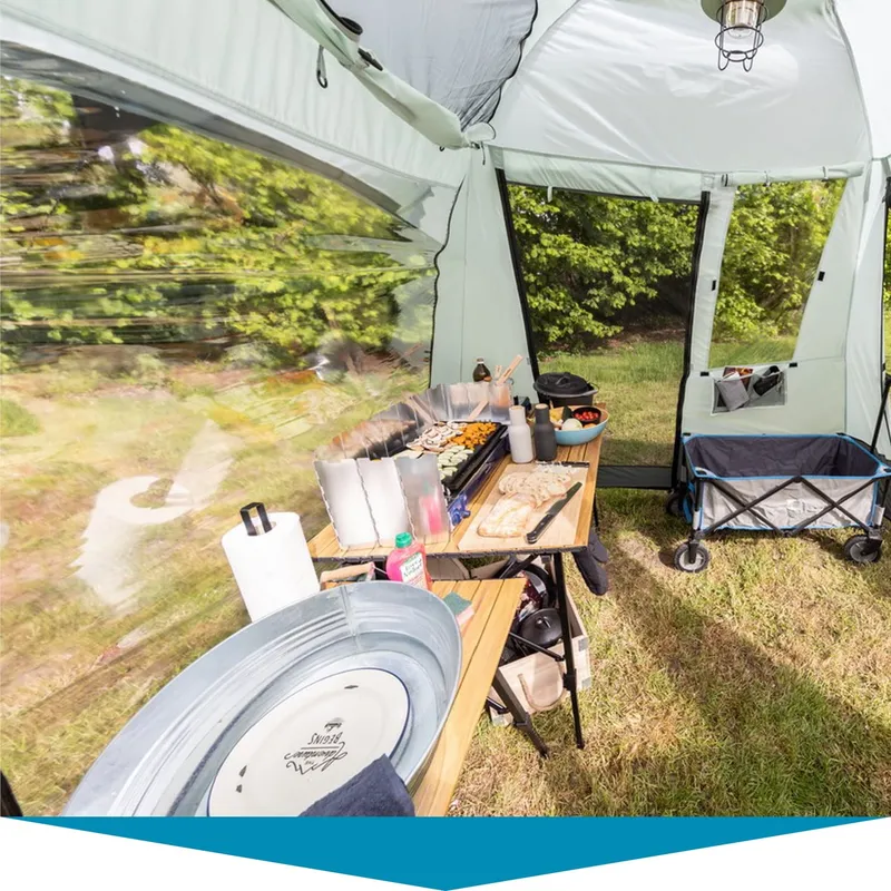 Panoramafenster für Kochen mit Ausblick