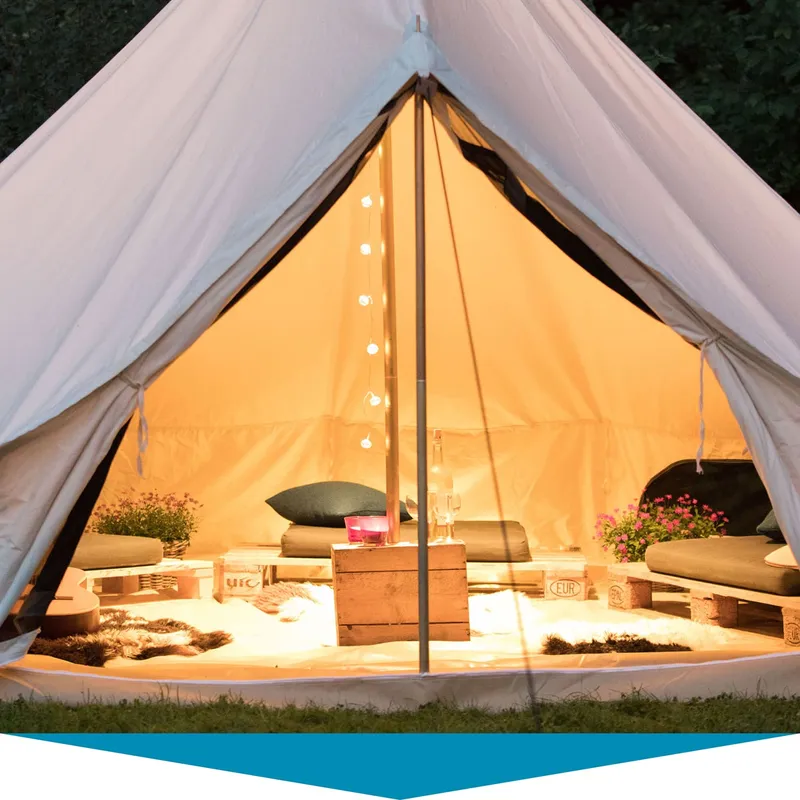 Glamping, die luxuriöse Art zu campen