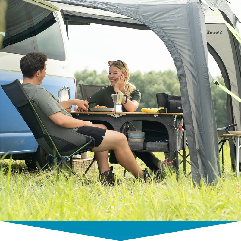 Zusätzliches Platzangebot für den Camper