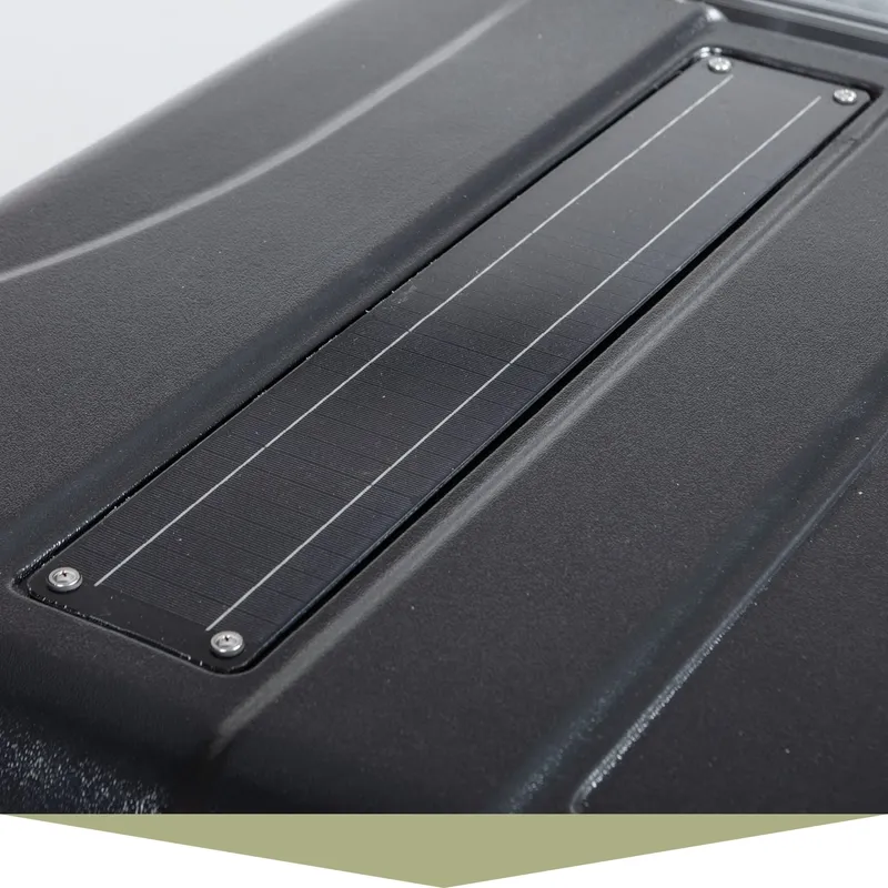 Indépendance grâce aux cellules solaires intégrées