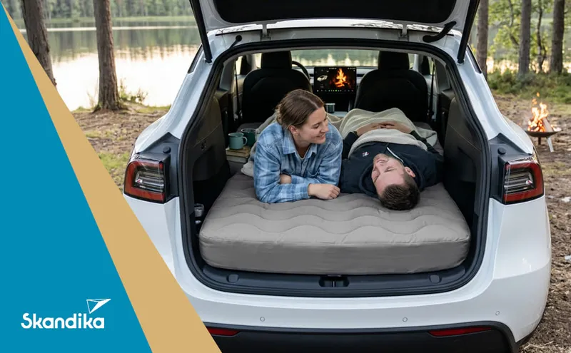 Auto Matratze Easy 3D Premium Bezug