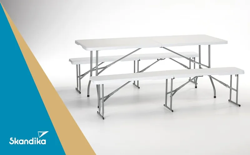 Table pliante Masi 180 x 74 x74
