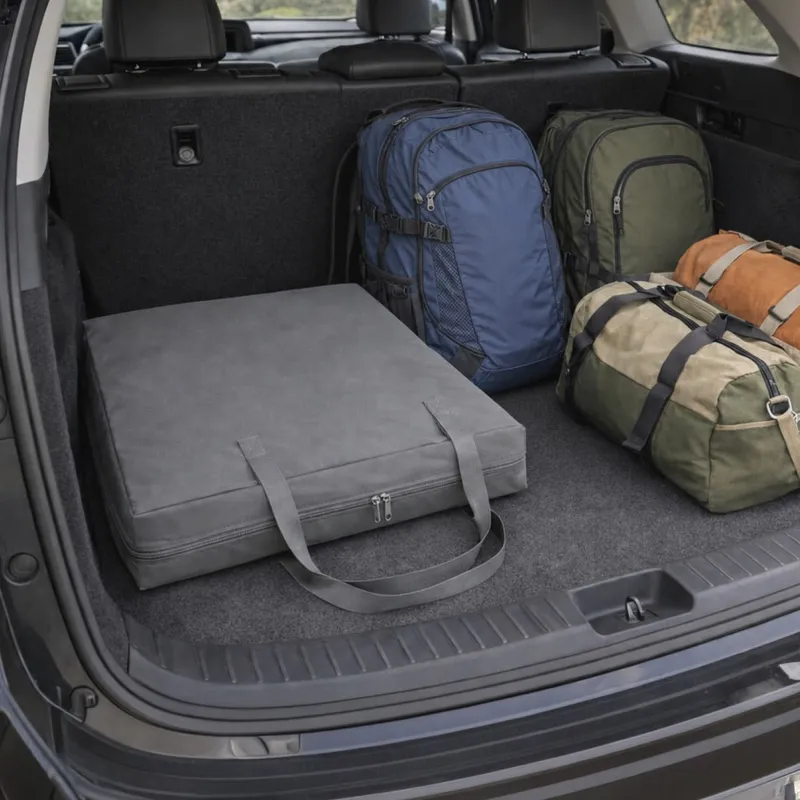 Kompaktes Packmaß und leicht zu transportieren