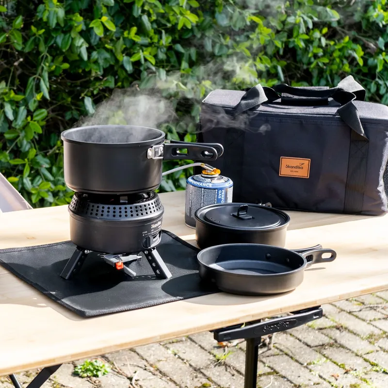 Hybrid kochen – mit Gasbetrieb