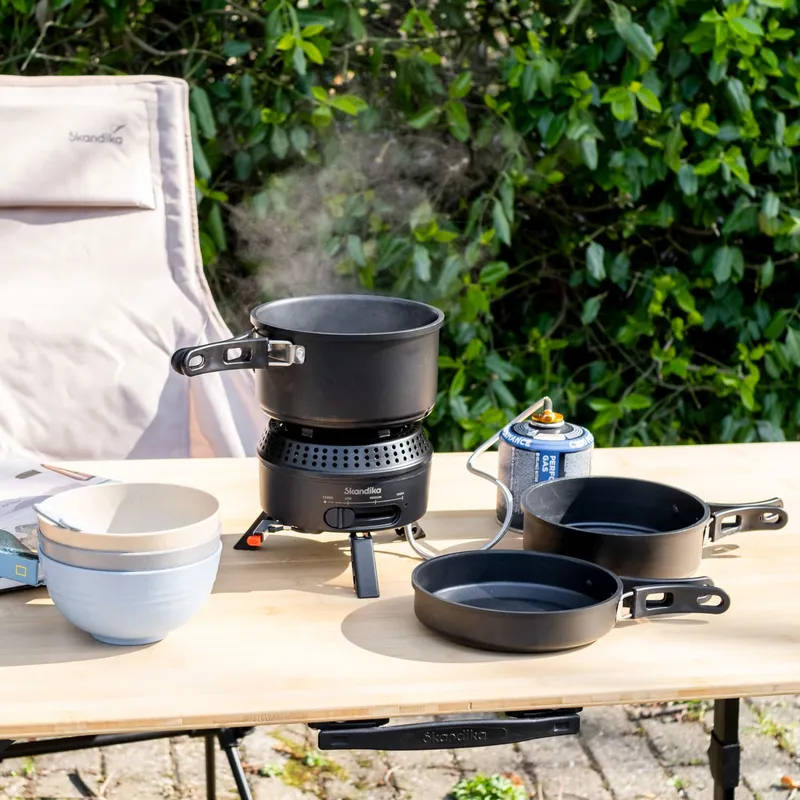 Hybrid kochen – mit Gasbetrieb