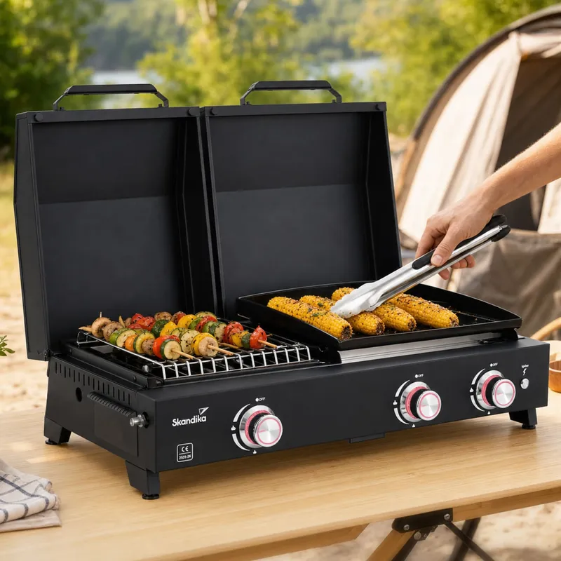 Vielseitiges 3-in-1 Kochsystem