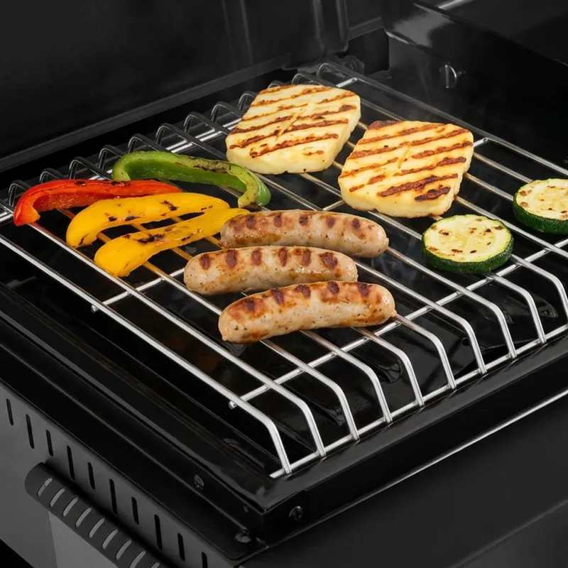Edelstahl-Grillrost für direktes Grillen