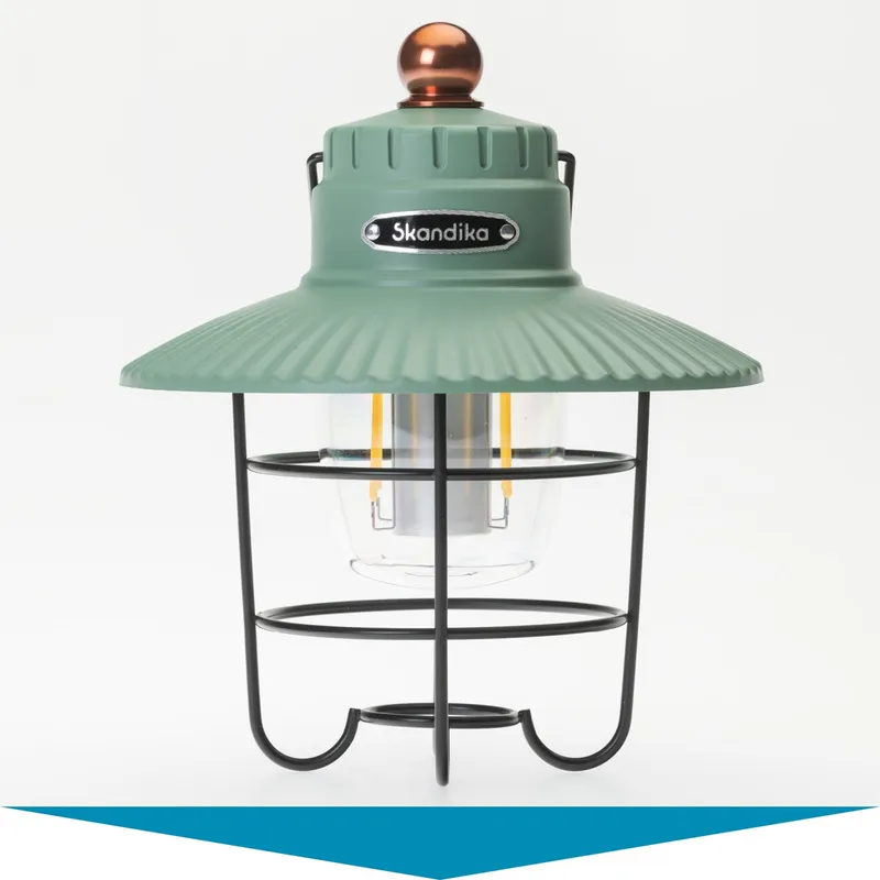 Praktische Lampe im Retro-Look