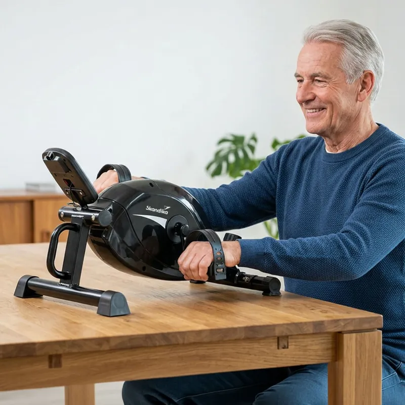 Optionales Armtraining am Tisch