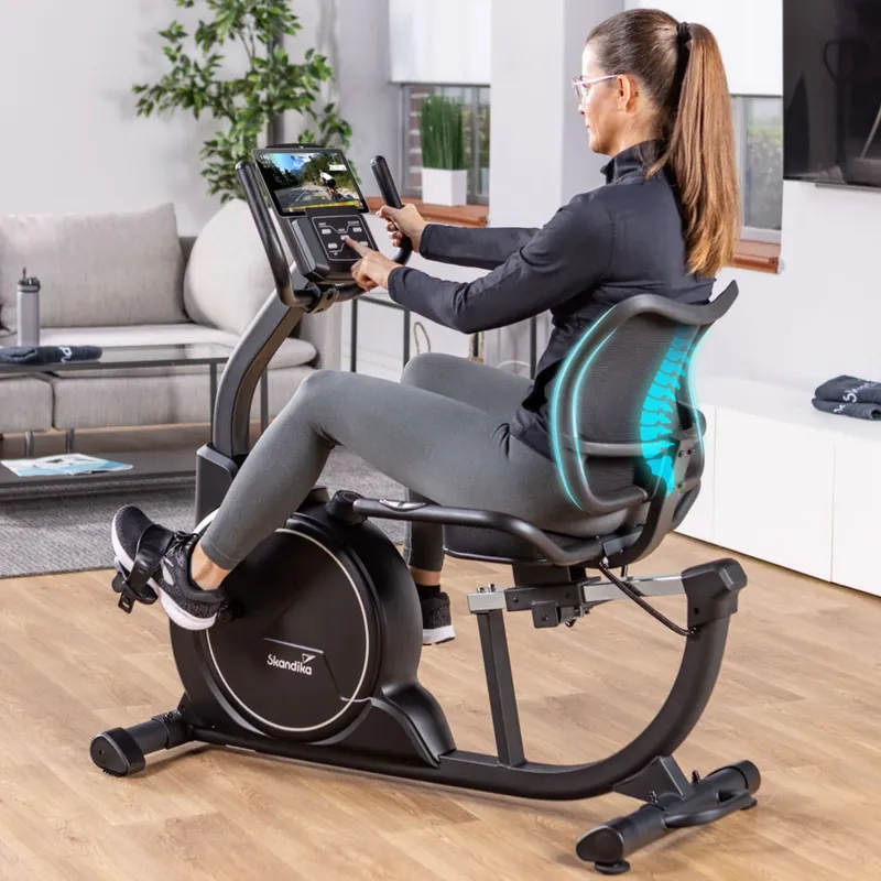 Ergonomisches Liegeergometer für gelenkschonendes Training