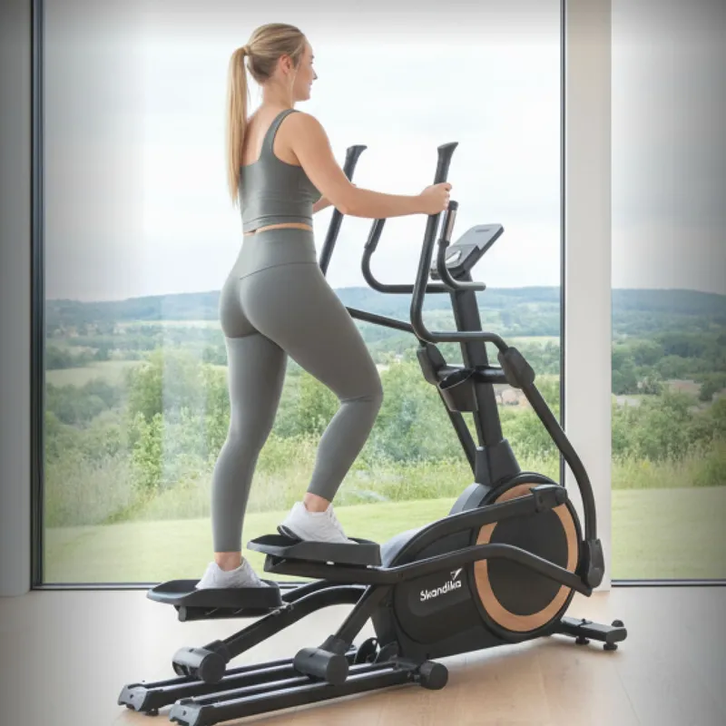 Crosstrainer mit praktischem Eigenantrieb