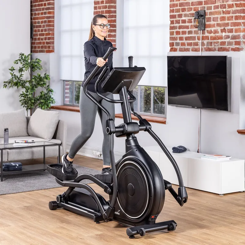 Natürlicher Laufstil mit Front-Schwungrad