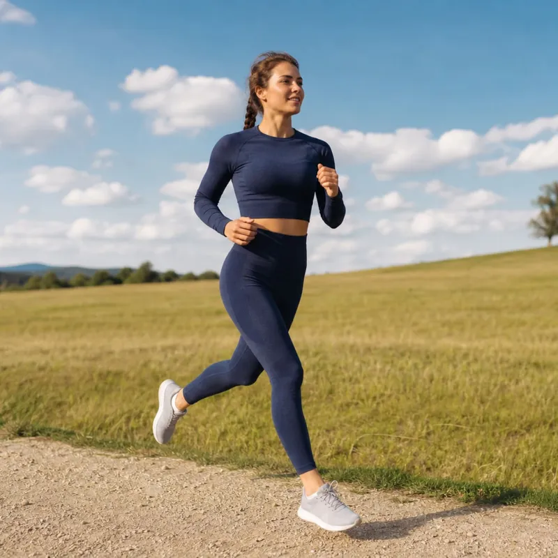 Bewegung wie beim Joggen