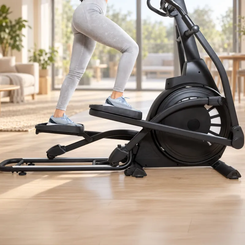 Vélo elliptique ménageant les articulations